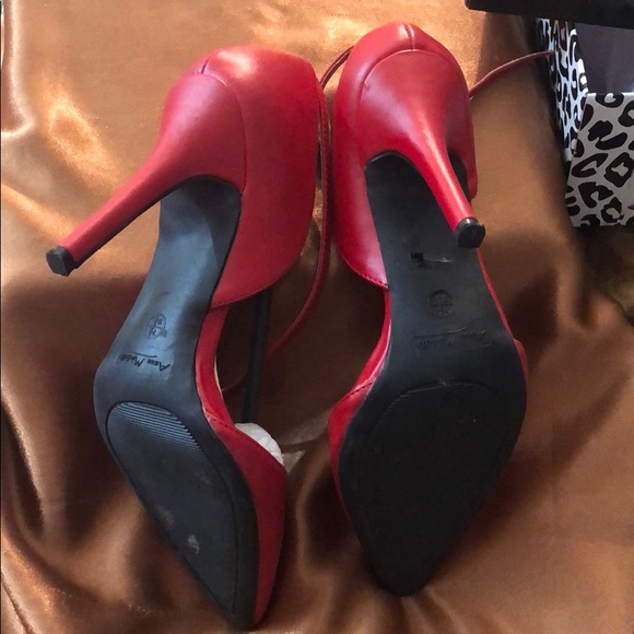 Anne Michelle red shoes. - Picture 5 of 9